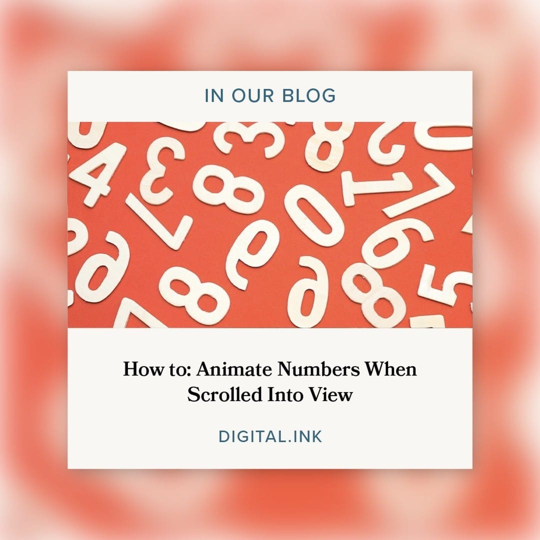 How to: Animate Numbers When Scrolled Into View